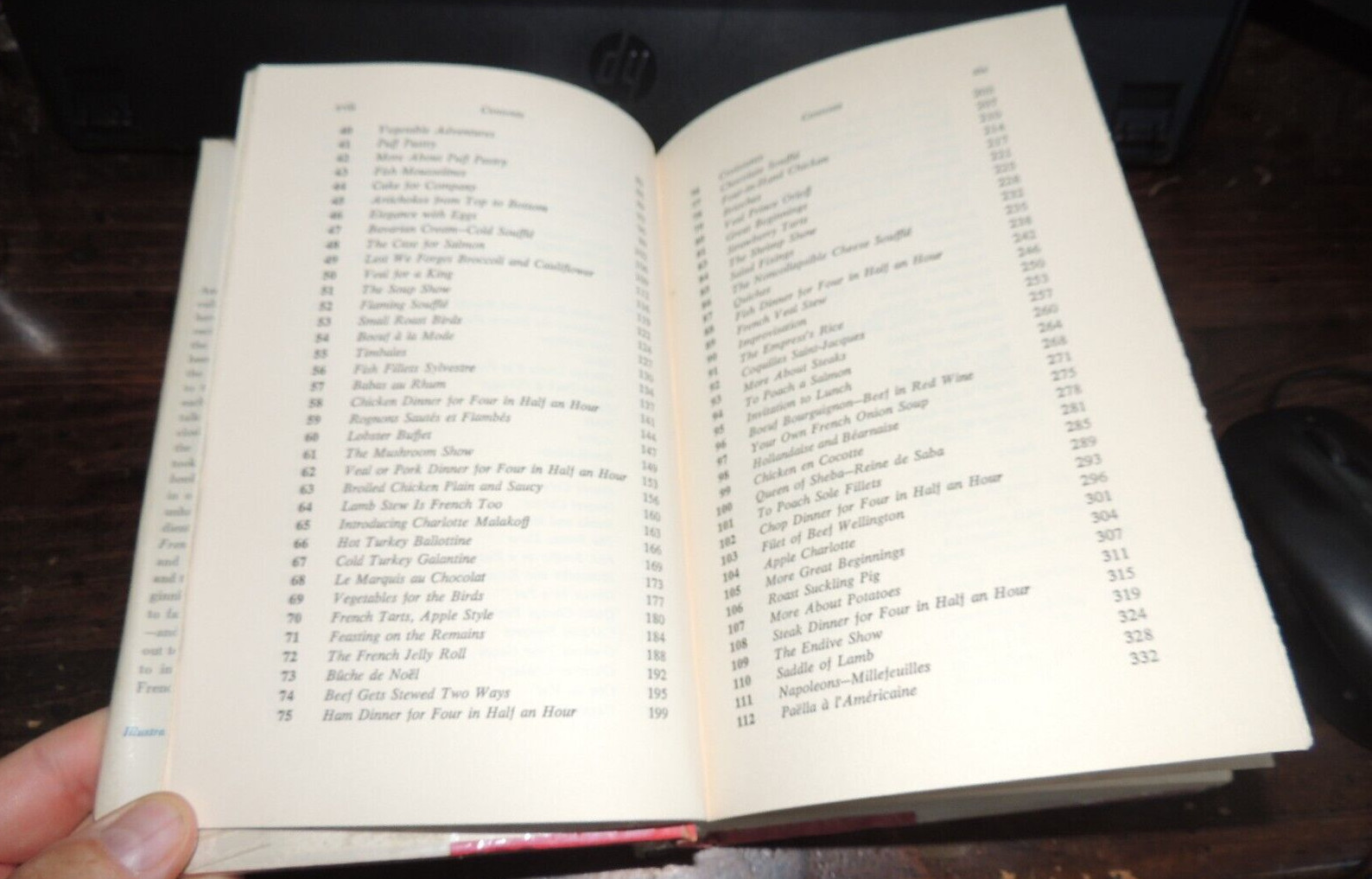 The French Chef Cookbook by Julia Child HC DJ 1968, 440 PAGES