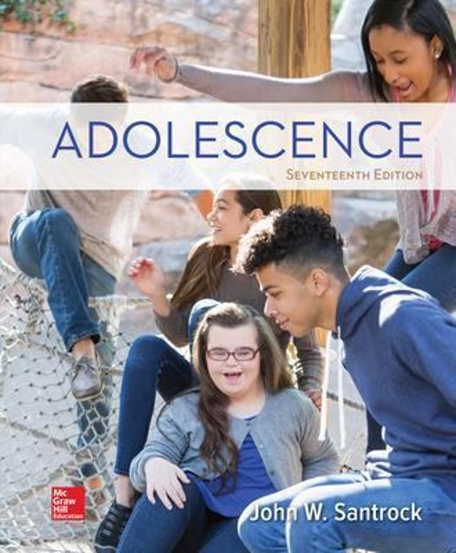 Adolescence Hardcover John W. Santrock