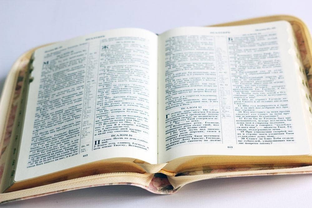 Bible in Russian “БИБЛИЯ” Синодальный перевод 13,5х18.5см