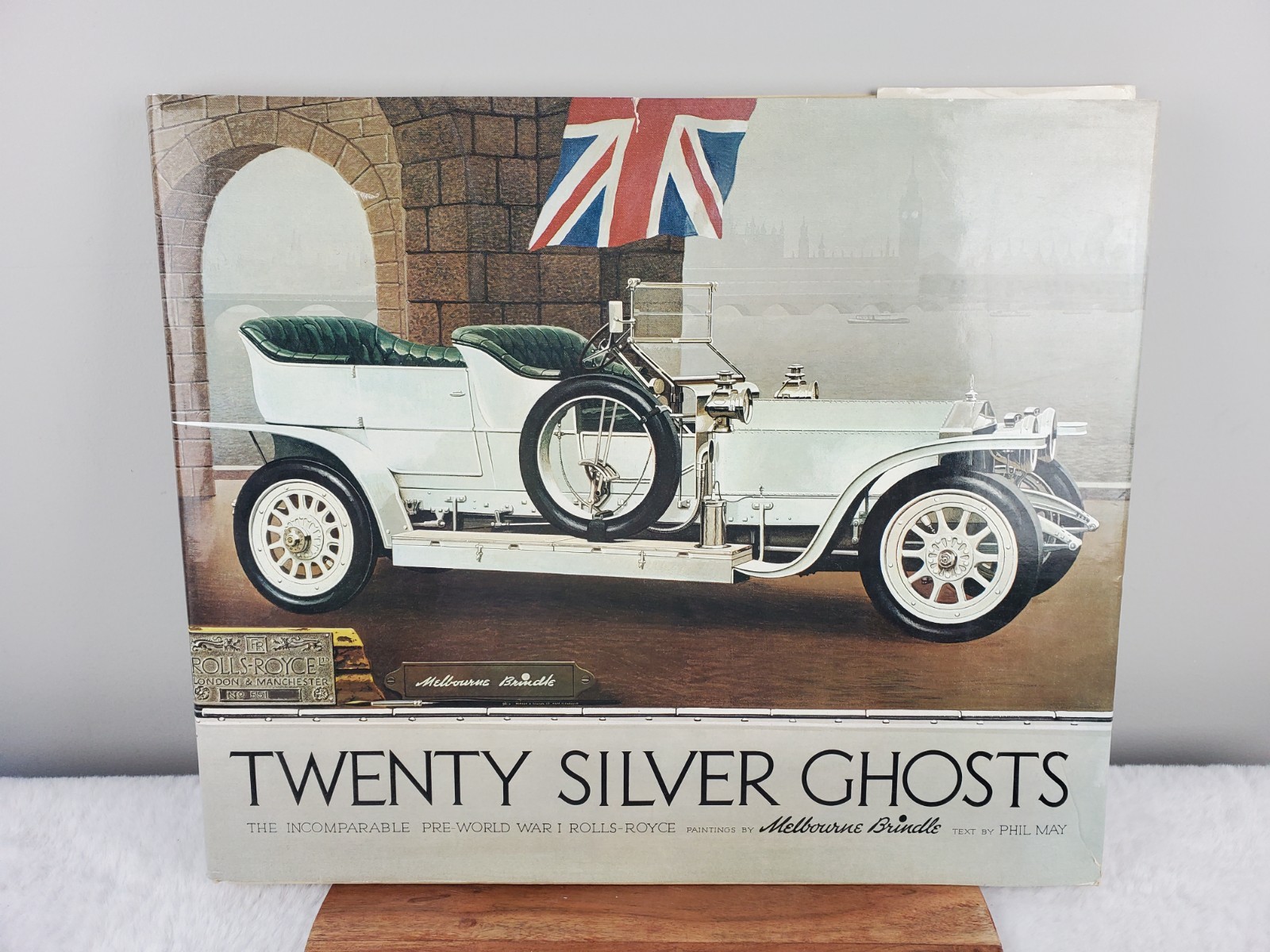 Twenty Silver Ghosts Rolls-Royce Pre-WWI 1907-1914 Giant 18.5″ x 15.25″ Book