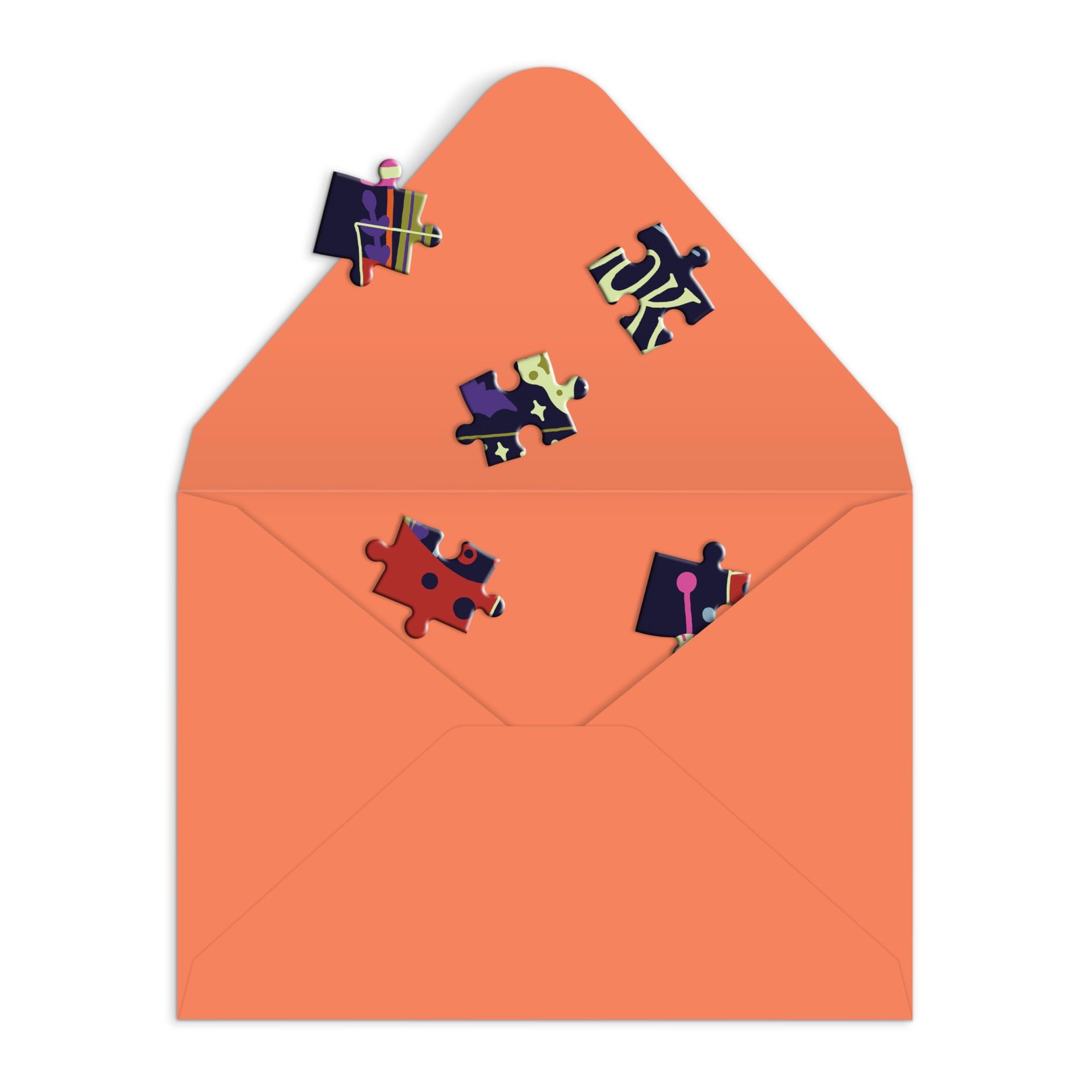 Spooky Spirit Mini Puzzle 60 Pieces 5.5 x 7.375 Inch Halloween Craft