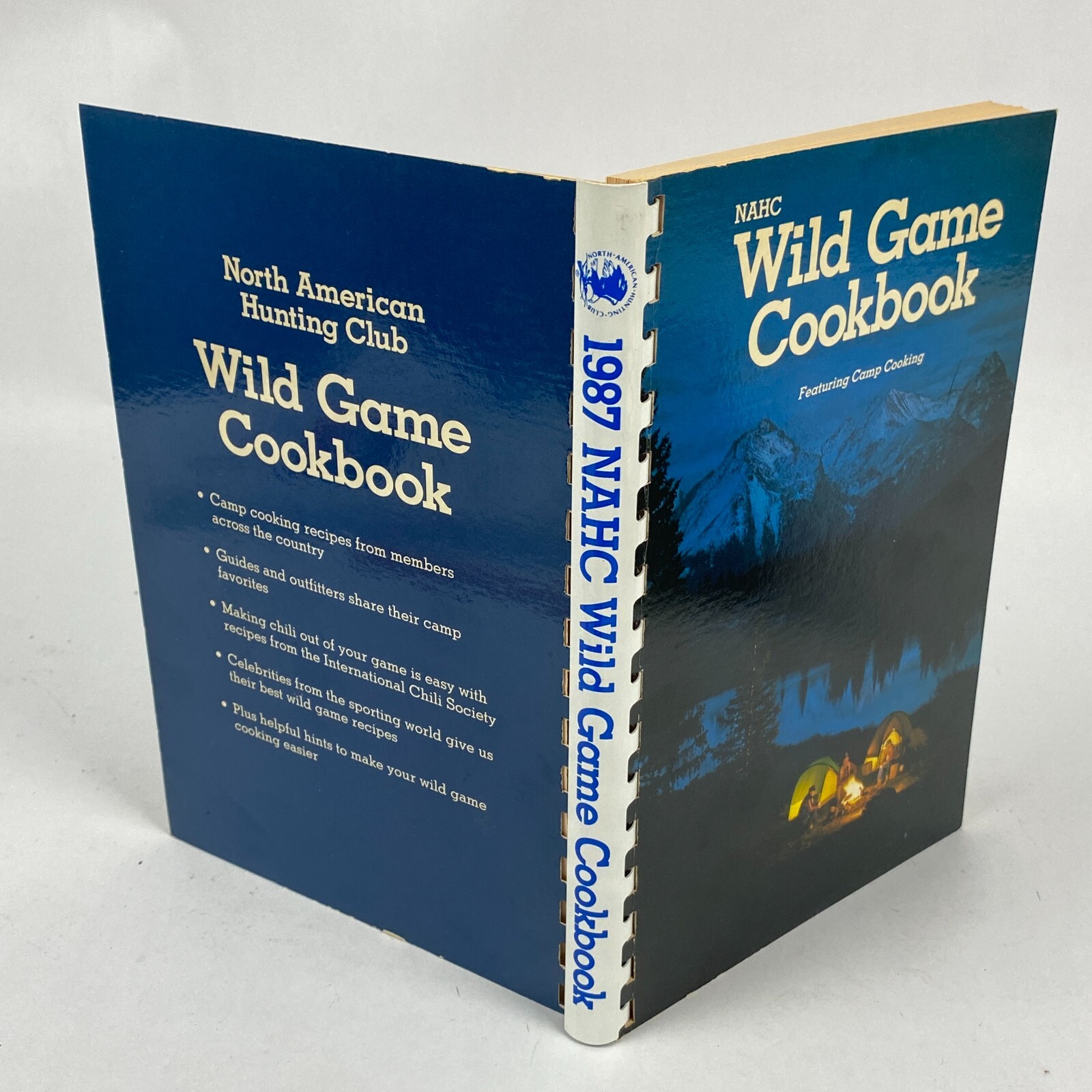 1986 NAHC Wild Game Cookbook North American Hunting Club Camp Cooking Vintage