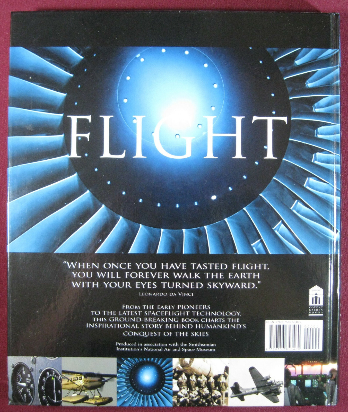 FLIGHT: 100 Years of Aviation, Smithsonian Museum, 2009 Covent, 440 Pages, EH1