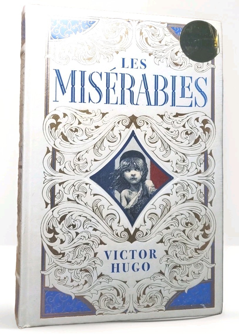 Les Miserables Victor Hugo Leather White Fine Binding Barnes & Noble Exclusive