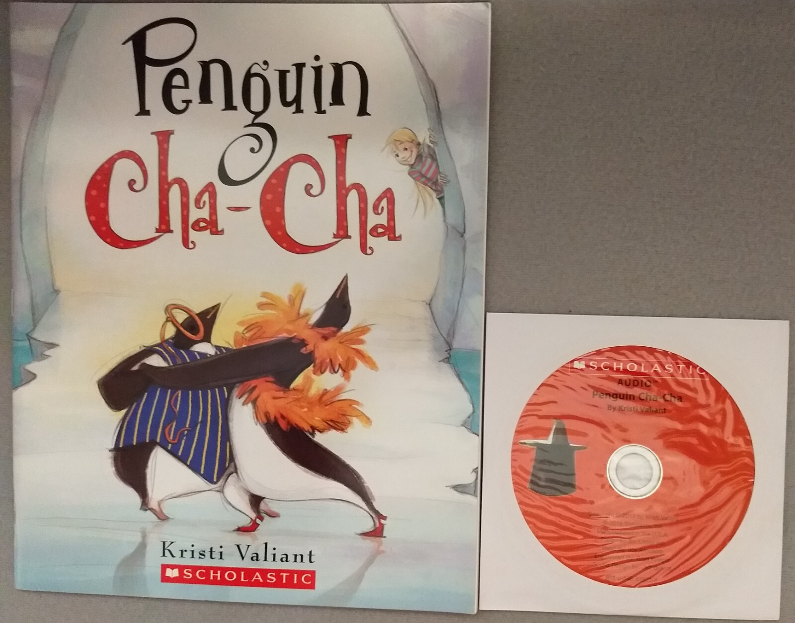 Penguin Cha-Cha Book & CD/Scholastic Listening Center-Please Read Description