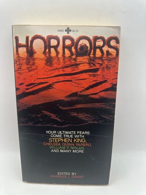 TERRORS ( PICK ONE – AND DIE ) By Charles Grant 1st Printing Paperback