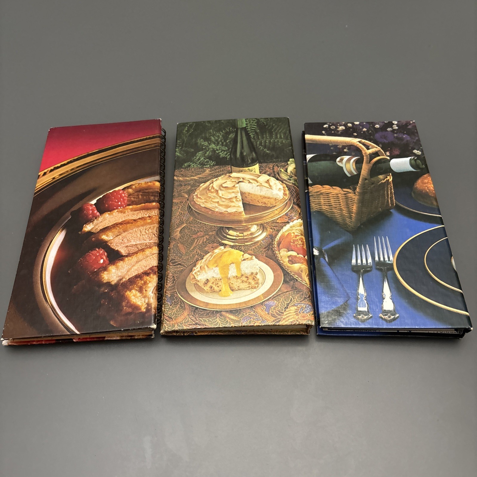 Vintage Spiral Cookbooks Benson & Hedges By Philip Morris Recipes Lot Of 3