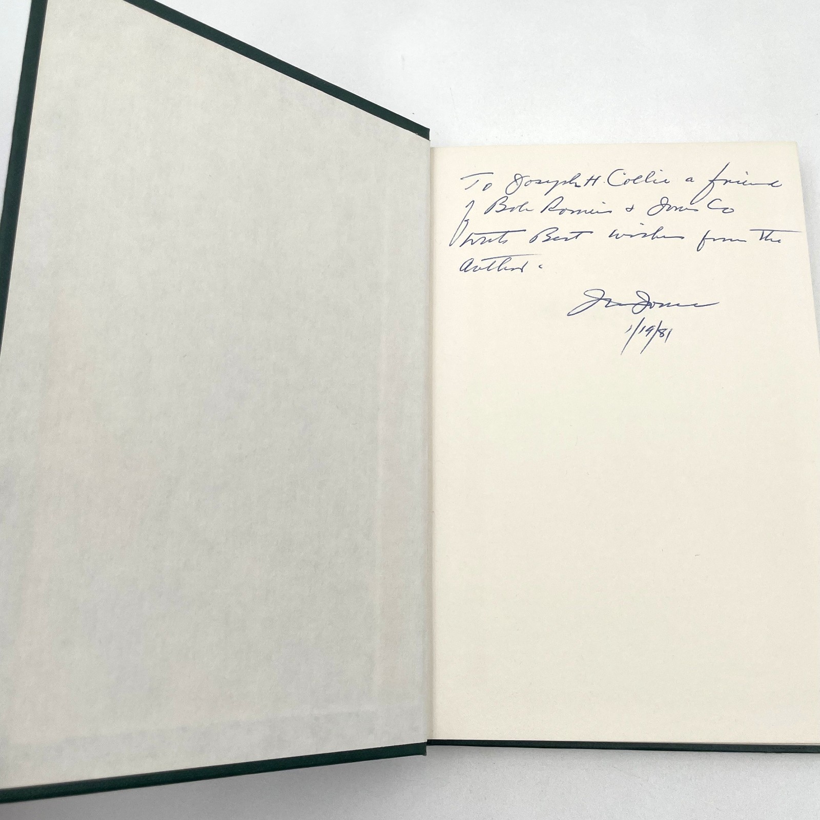 SIGNED Some Fun 1980 First Edition John Wiley Jones Autobiography Chemical