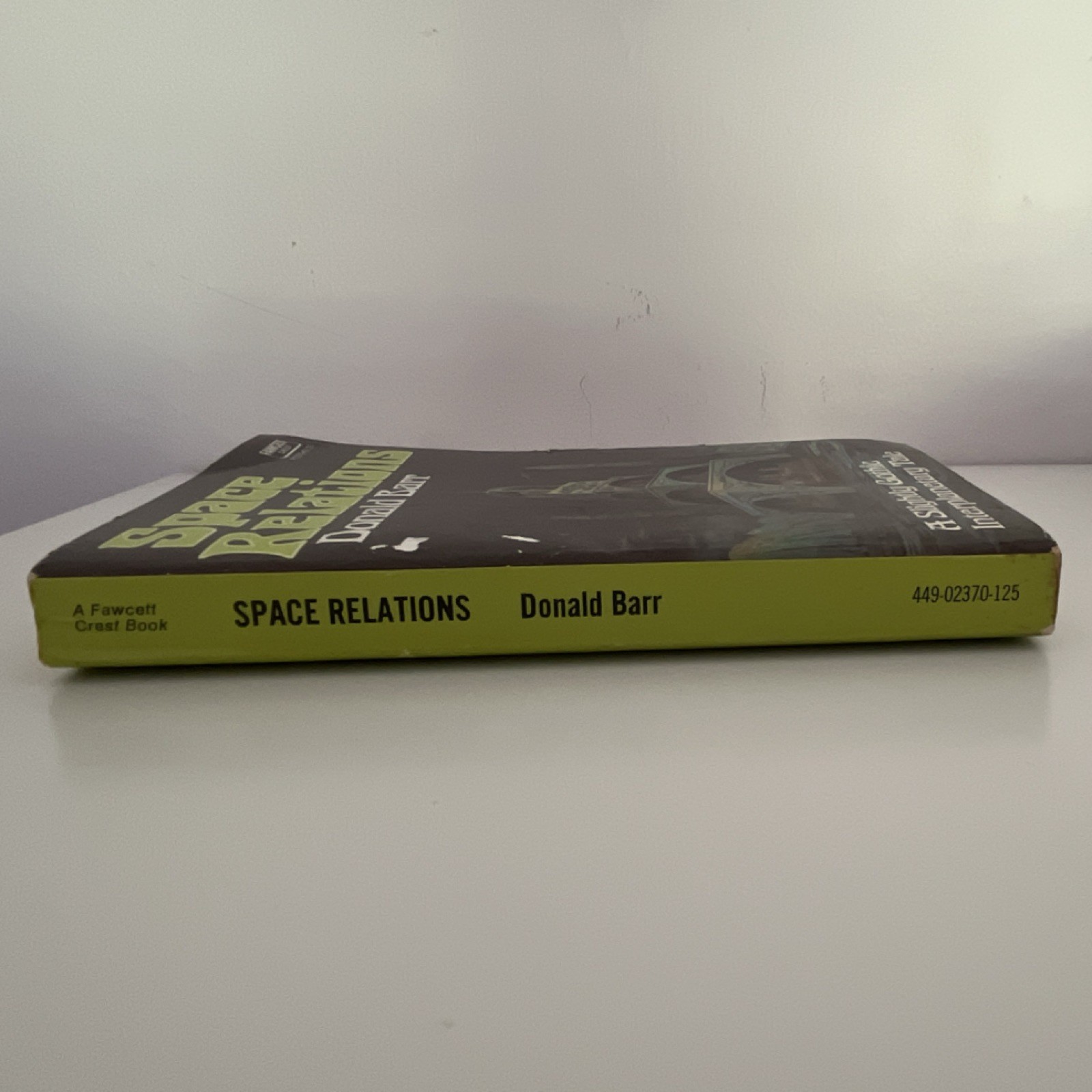 Space Relations by Donald Barr Fawcett Crest 1975 Paperback