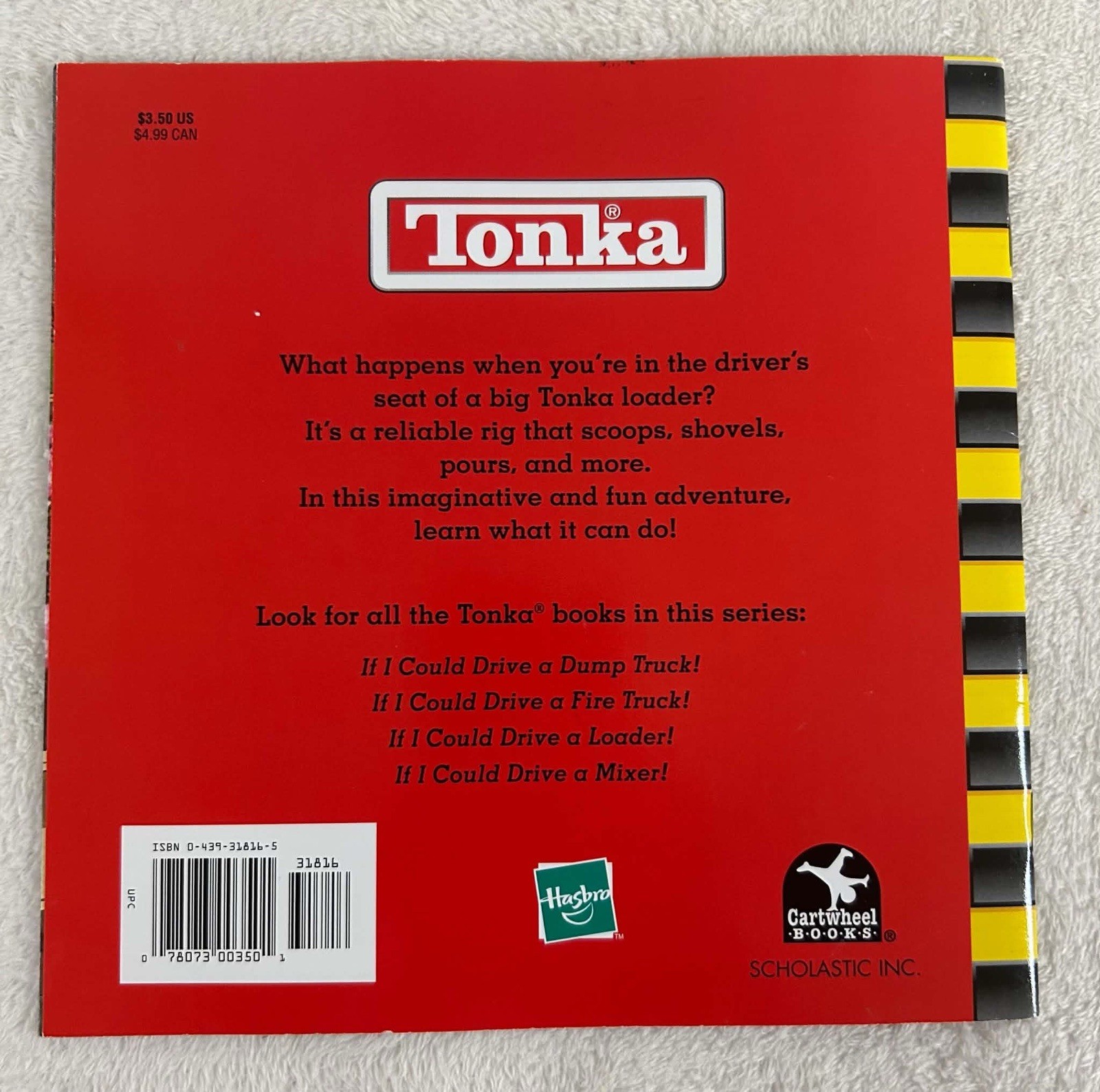 Scholastic Tonka Driving Force & If I Could Drive A…. Book Lot of 11