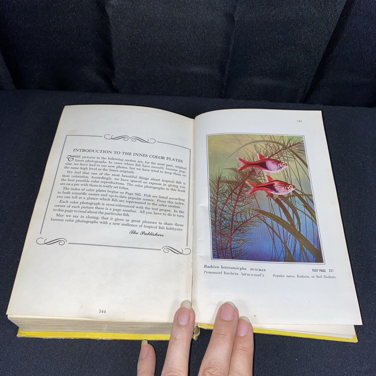 Exotic Aquarium Fishes, William Innes,Hard Cover,592 p, 500+ Illus, 19th Ed 1966