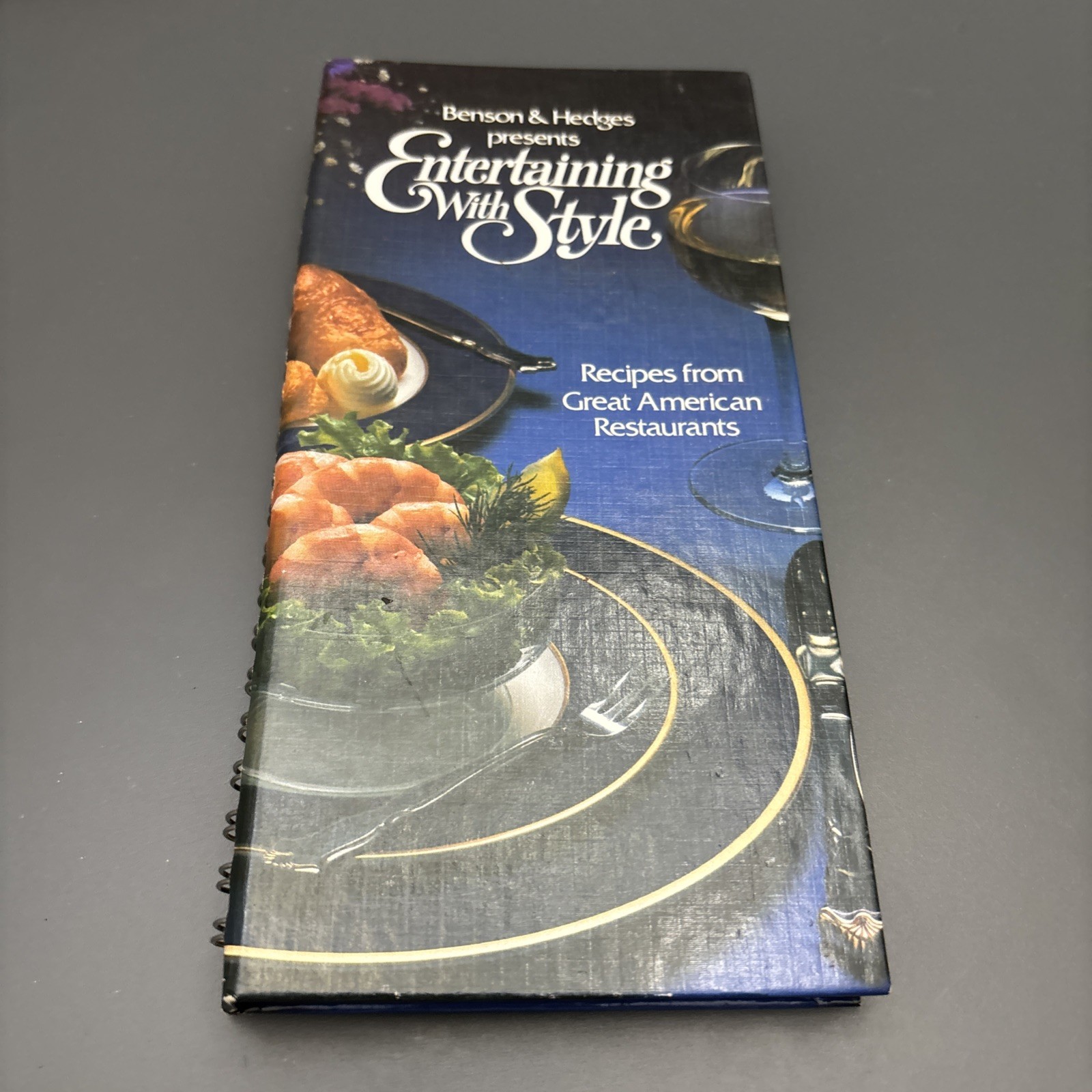 Vintage Spiral Cookbooks Benson & Hedges By Philip Morris Recipes Lot Of 3