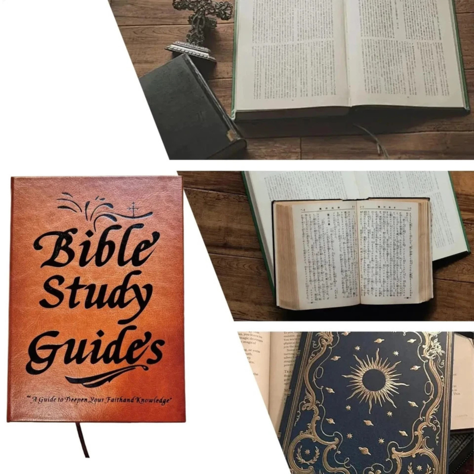 66-Page Bible Study Guide, Daily Devotional Journal,Study Notebook Based Planner