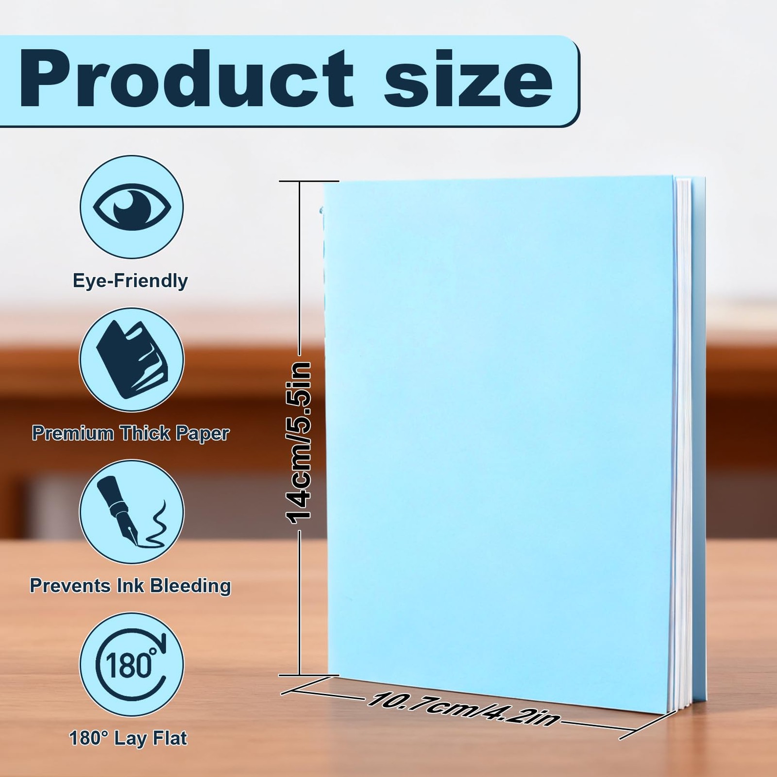 24 Pack Mini Notebooks Bulk, 4.2 x 5.5 Inch Colorful Blank Notebooks, Pocket …