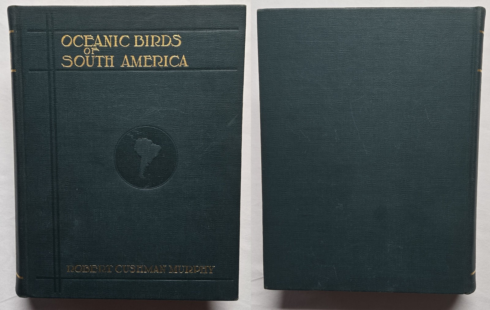 1936 SIGNED Robert Cushman Murphy OCEANIC BIRDS OF SOUTH AMERICA Ornithology