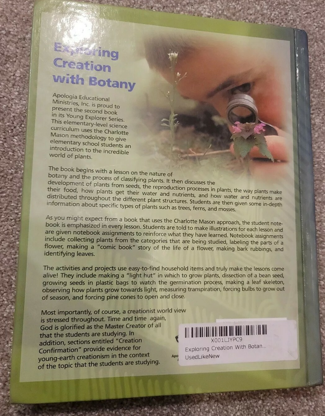 Exploring Creation with Botany Textbook Jeannie Fulbright