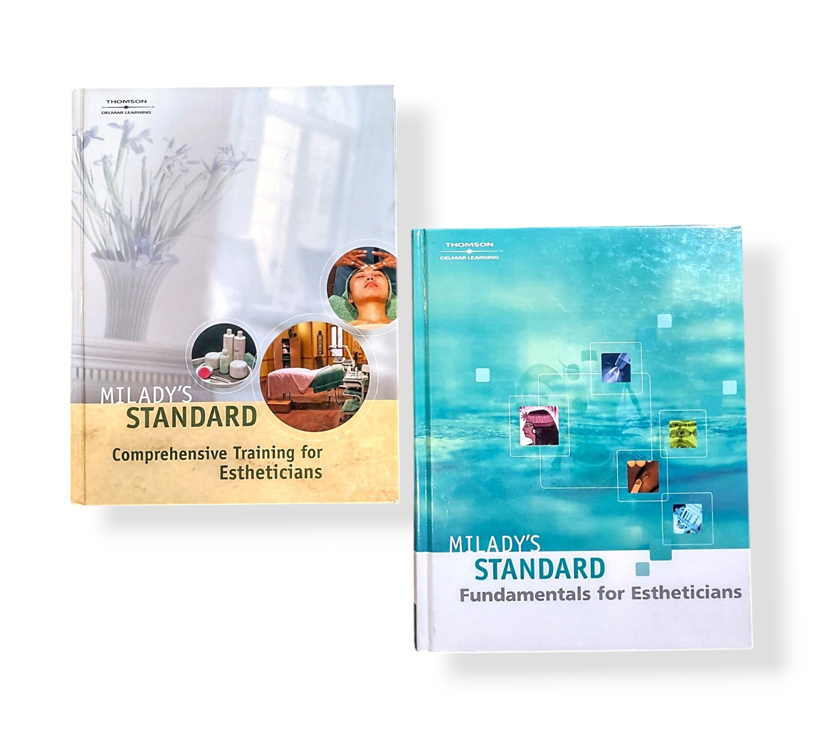Milady’s Standard Text Book Pair Skin Esthetician Cosmetology Great Condition