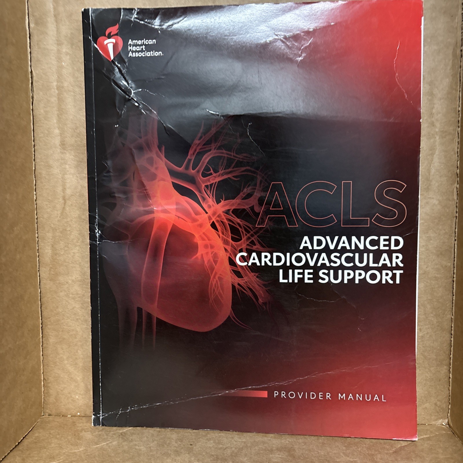 ACLS Provider Manual (2020 AHA Guidelines) – Textbook Binding By AHA – VERY GOOD