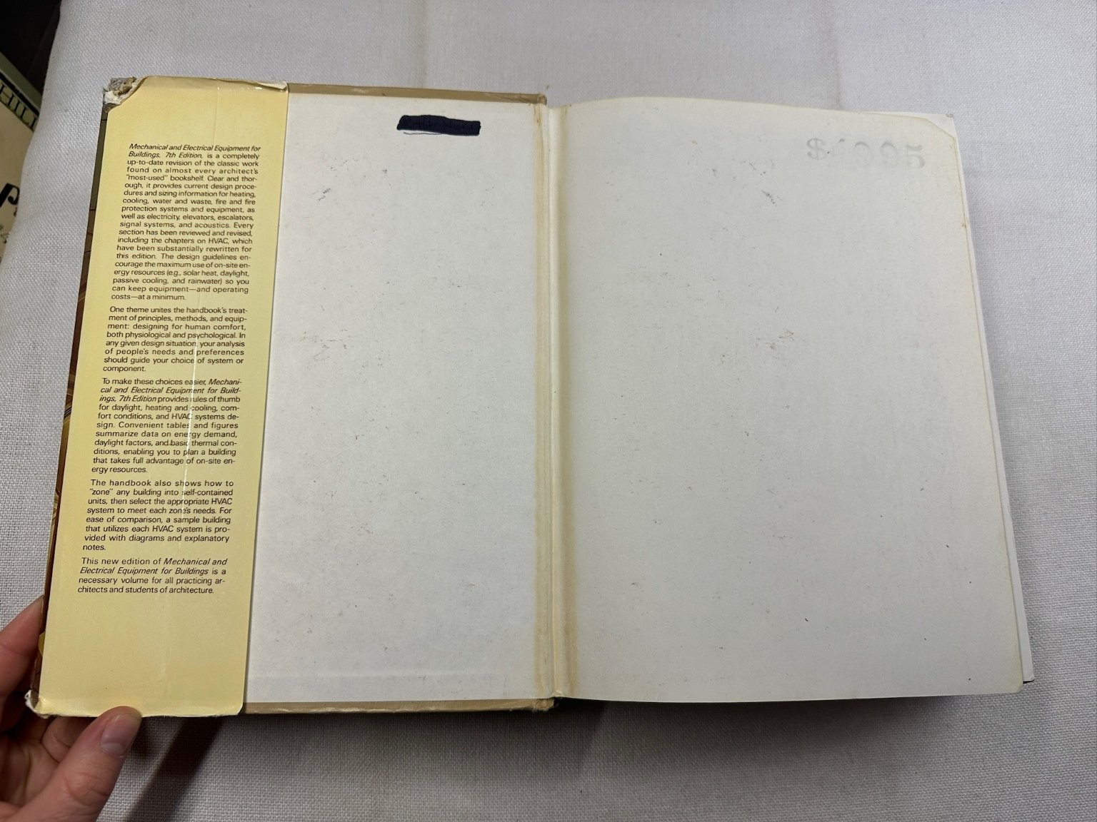 Mechanical & Electrical Equipment for Buildings Stein Reynolds 1986 7th Ed Wiley