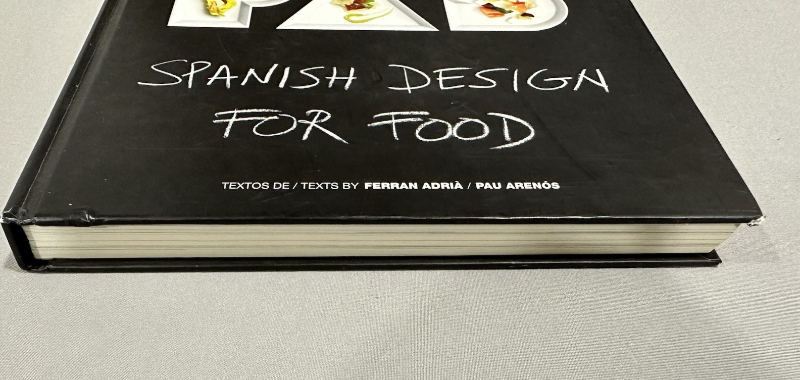 Tapas Spanish Design For Food Hard Cover