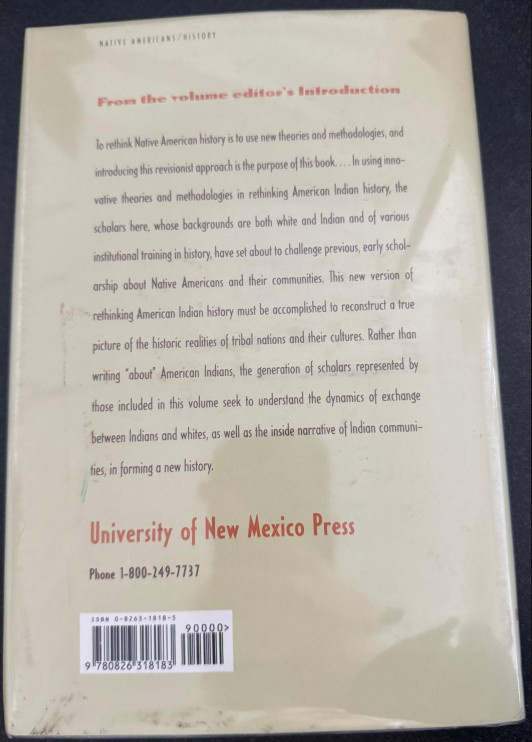 Rethinking American Indian History by Donald Lee Fixico
