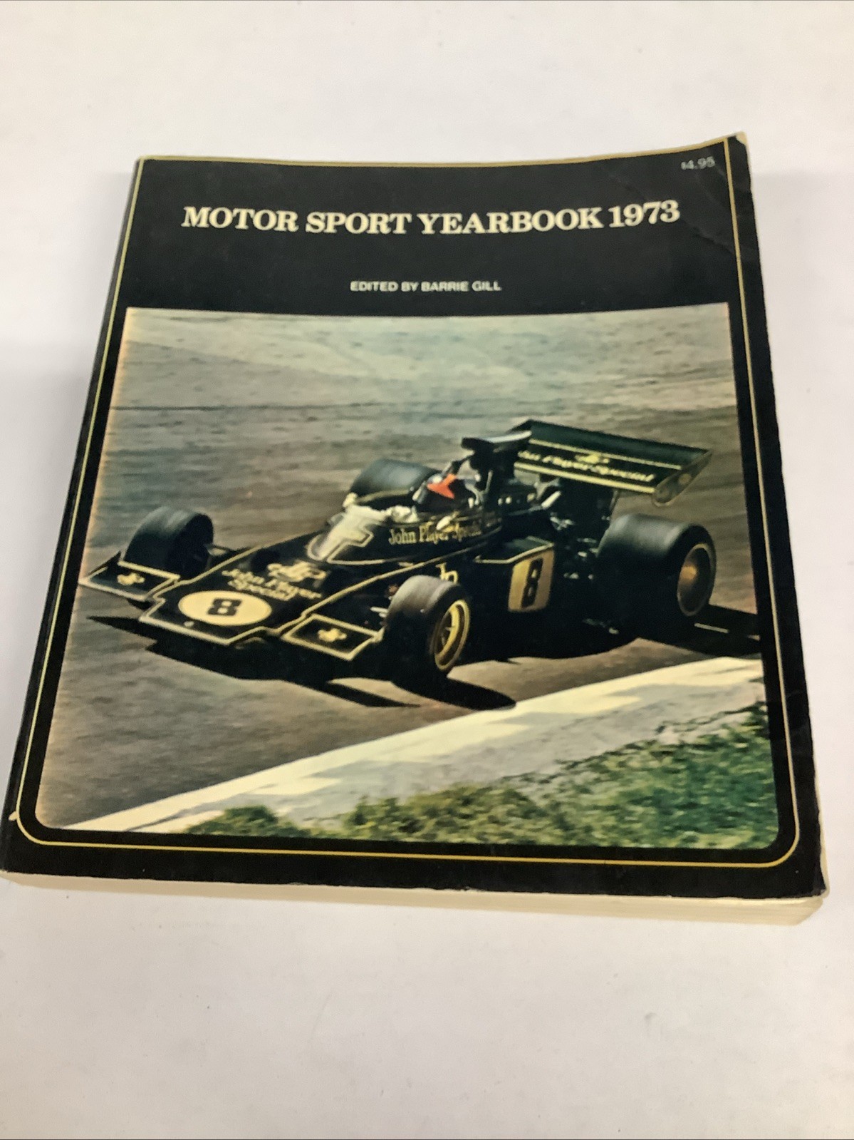 JOHN PLAYER MOTORSPORT YEAR BOOK 1973 420 PAGES SOFT COVER BOOK