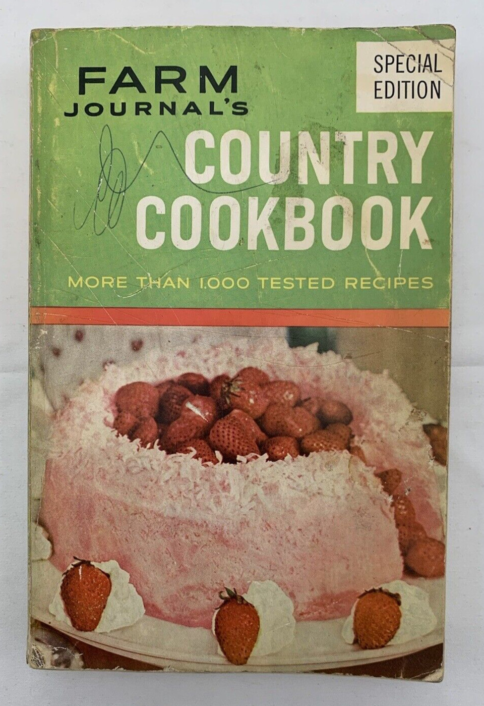 FARM JOURNAL’S COUNTRY COOKBOOK SPECIAL EDITION 1959 PAPERBACK 420 PAGES cookery