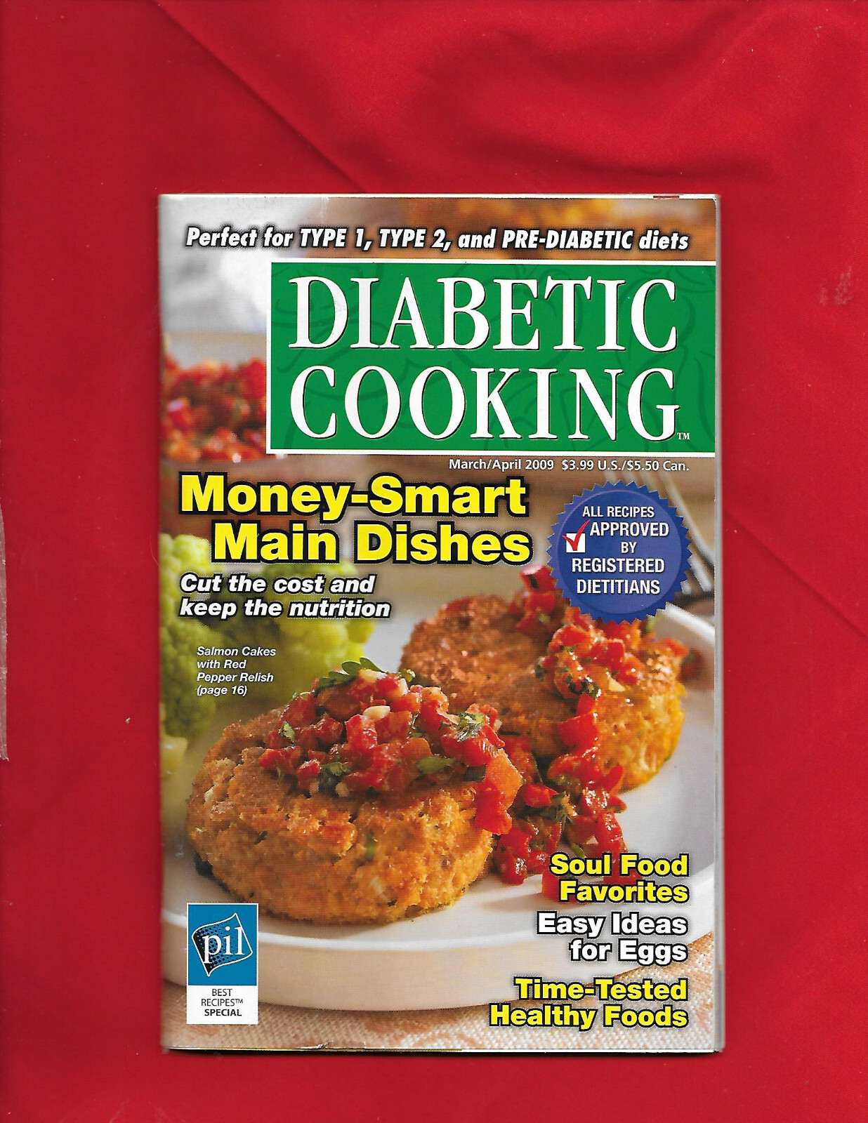 Diabetic Cooking (2008 PB) 98 pages {Cookbook}