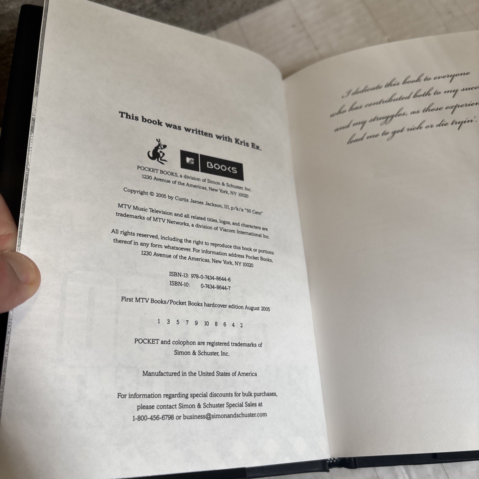 From Pieces to Weight: Once Upon a Time in Hardcover Book by 50 Cent Hip Hop