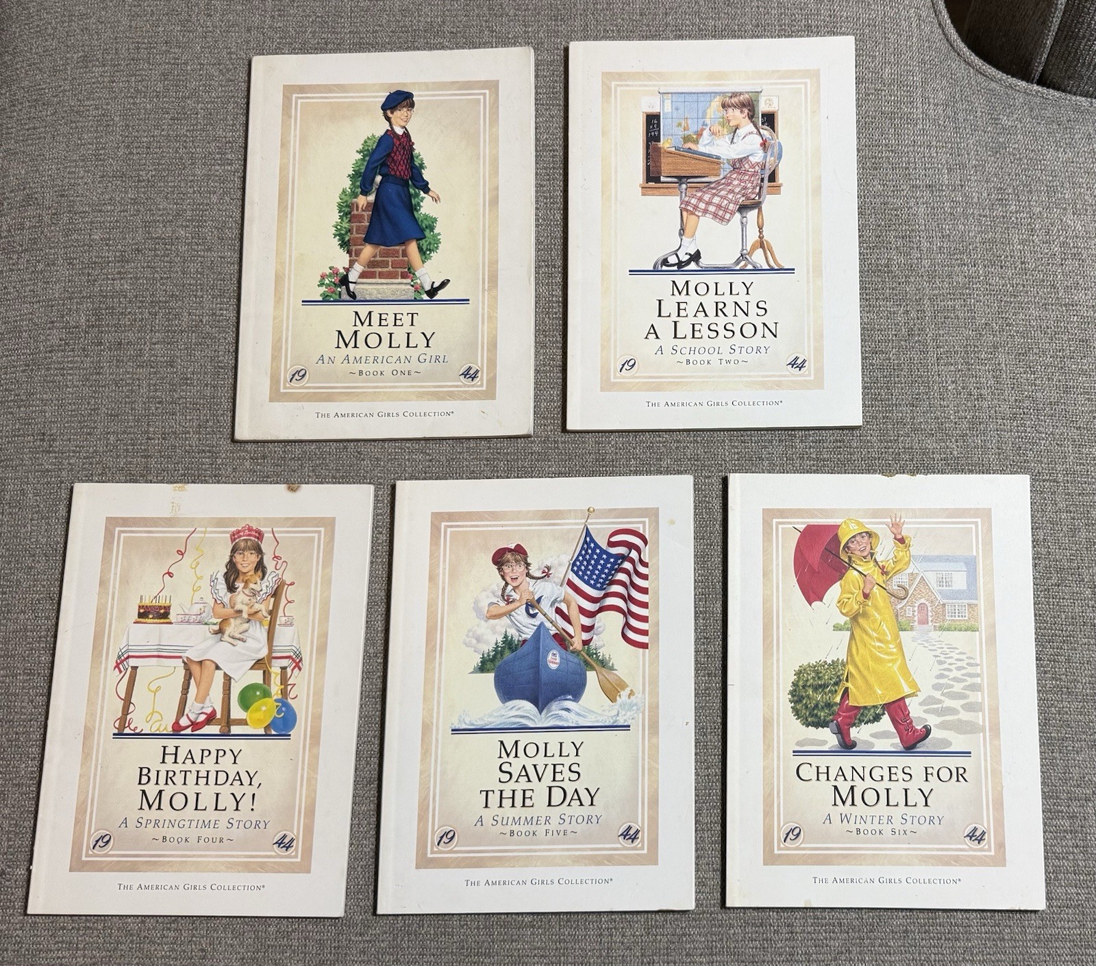 Meet Molly Collection An American Girl 1944 Set Lot Paperback 1989 RARE Edition