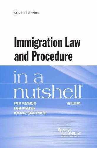 Immigration Law and – Paperback, by Weissbrodt David; Danielson – Very Good