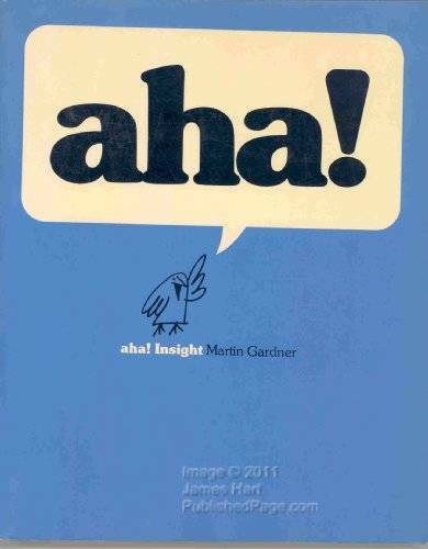 Aha! Insight – Paperback By Martin Gardner – GOOD
