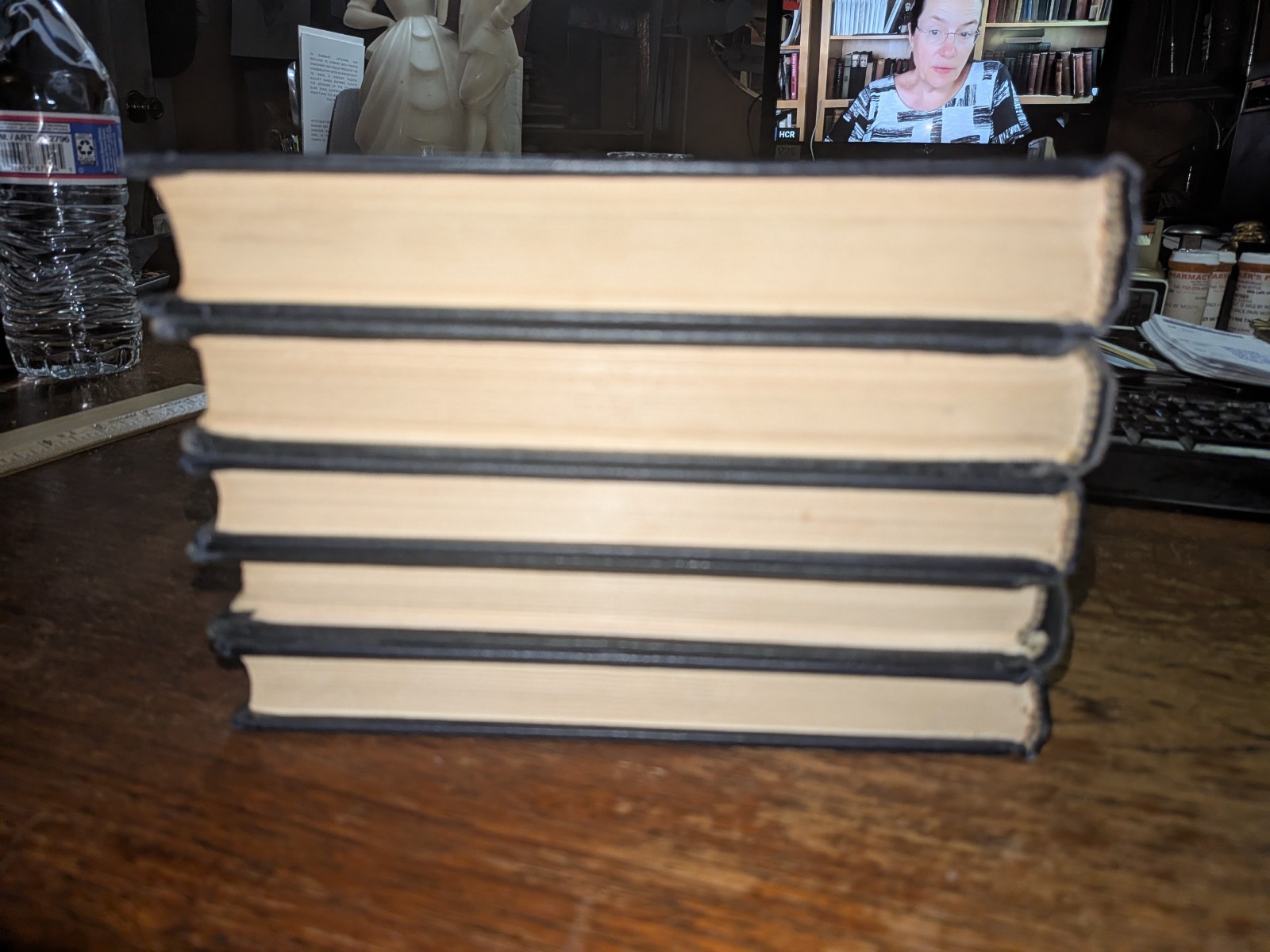 The Pentateuch & Rashi’s Commentary:A Linear 5 book SET Heb/Eng Sharfman 1949 HC