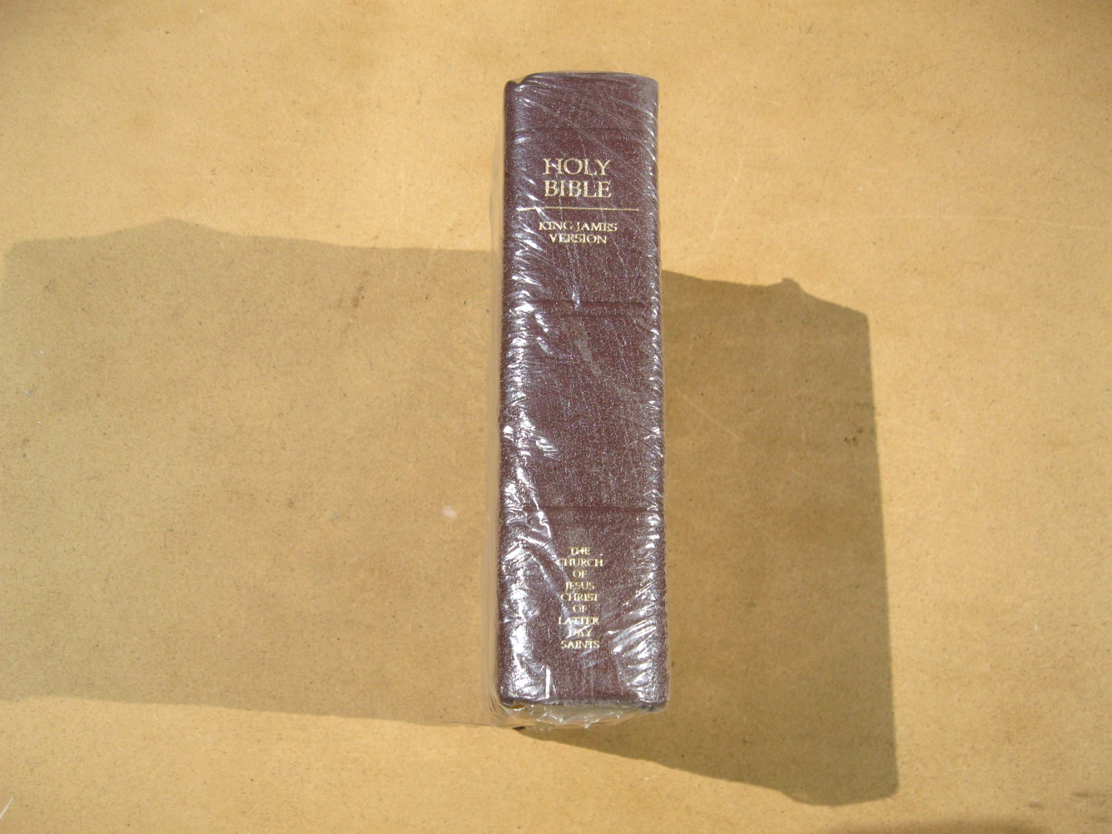 LDS Holy Bible 7.5″x5.5″ Brown Leather New Sealed KJV