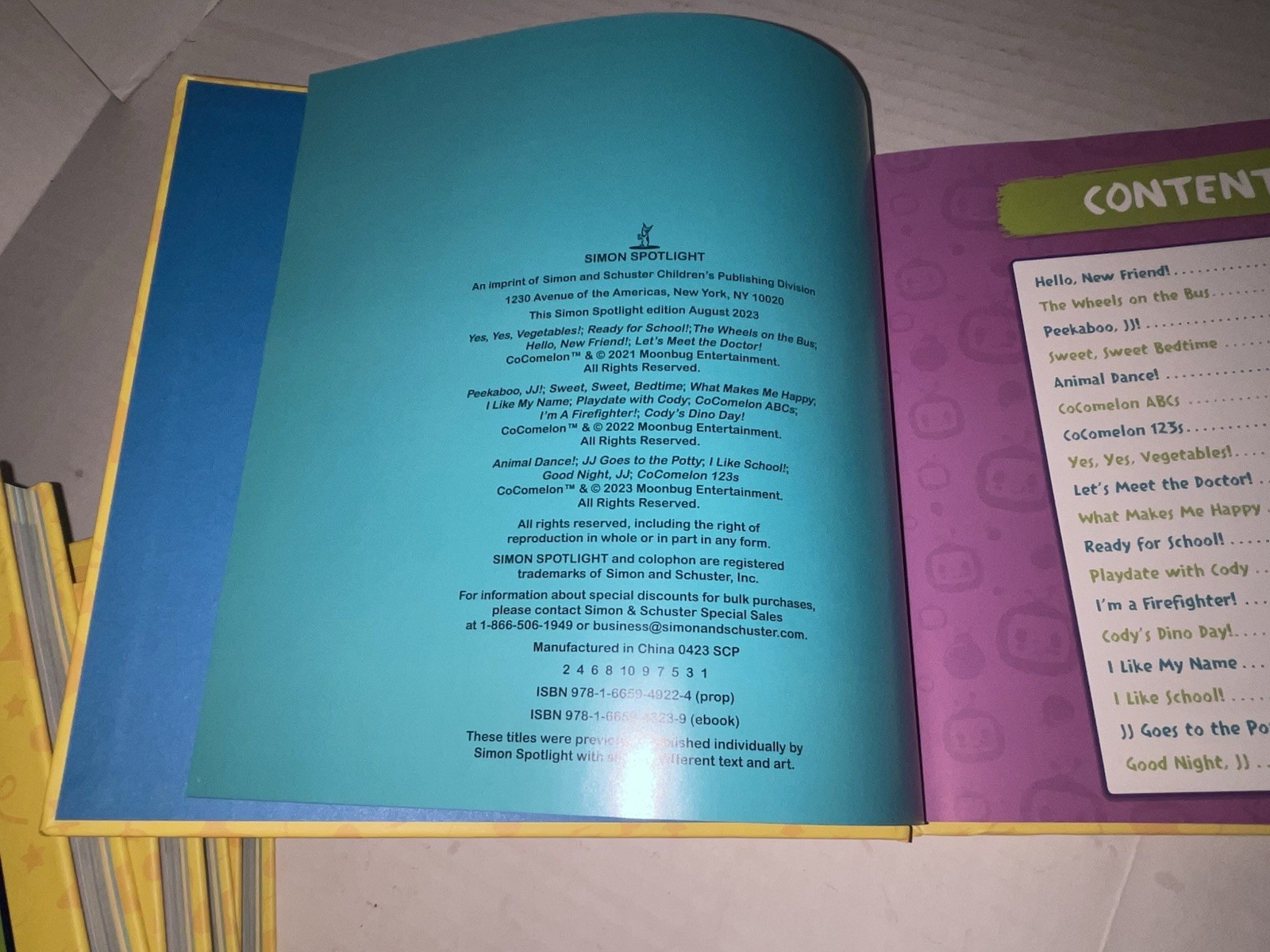 Cocomelon Story Book Treasury 18 Fun Stories One Big Book 304 Pages H/C Child