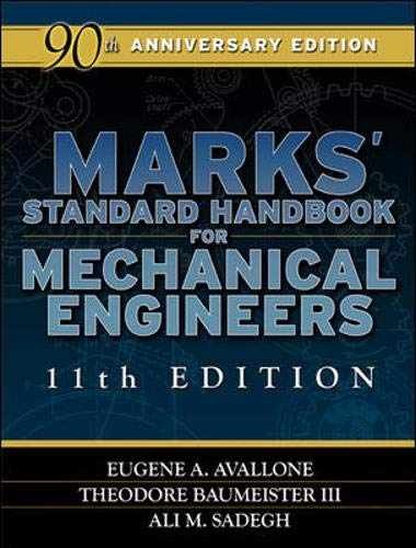 Marks’ Standard Handbook for – Hardcover, by Avallone Eugene A.; – Acceptable