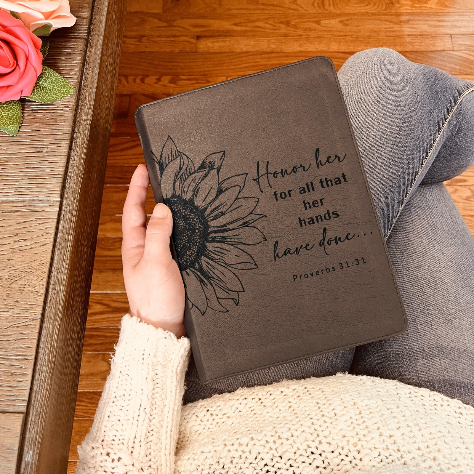 Personalized ESV Bible | ESV Journaling Bible | Custom Engraved Journaling Bible
