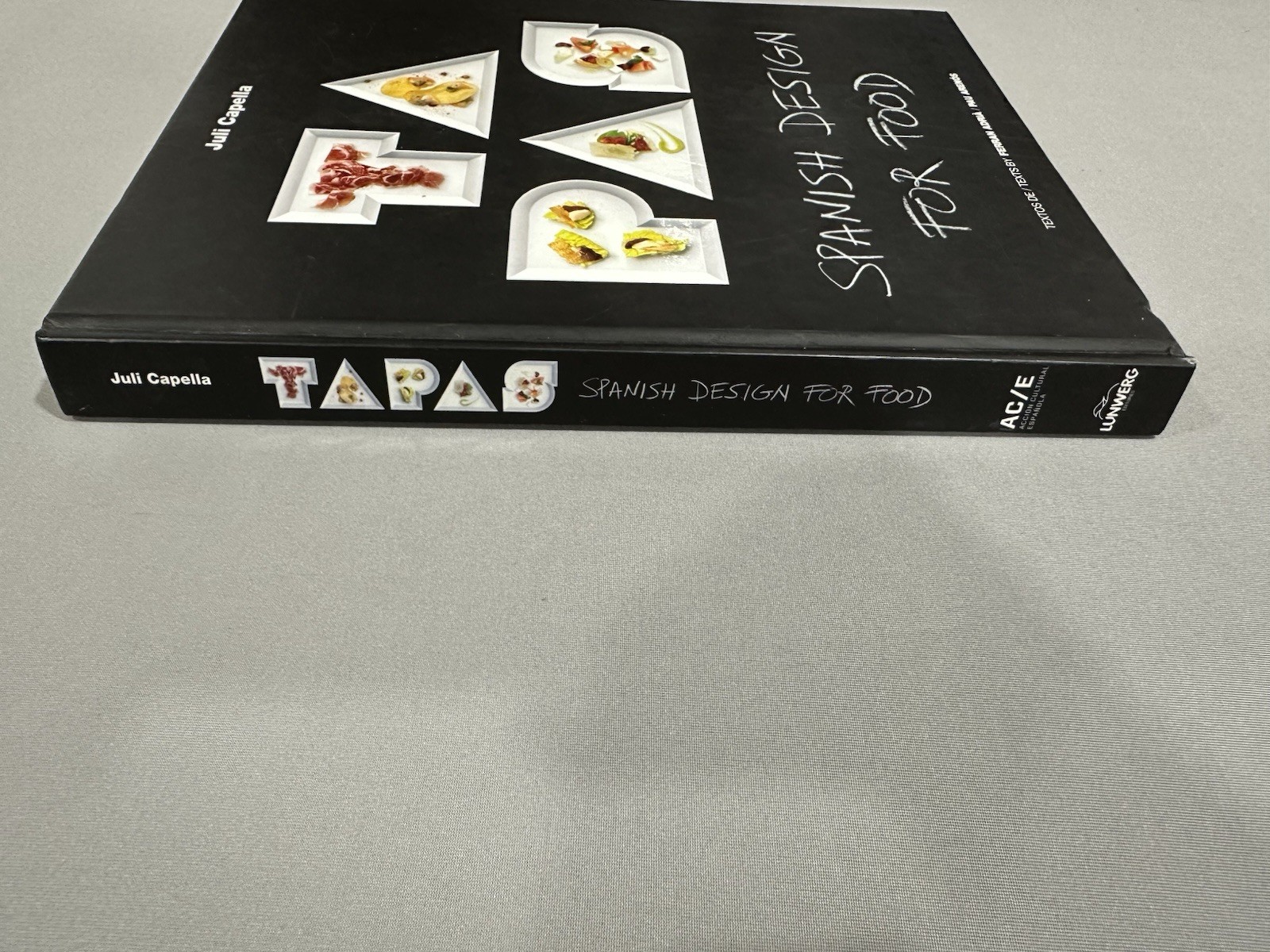 Tapas Spanish Design For Food Hard Cover
