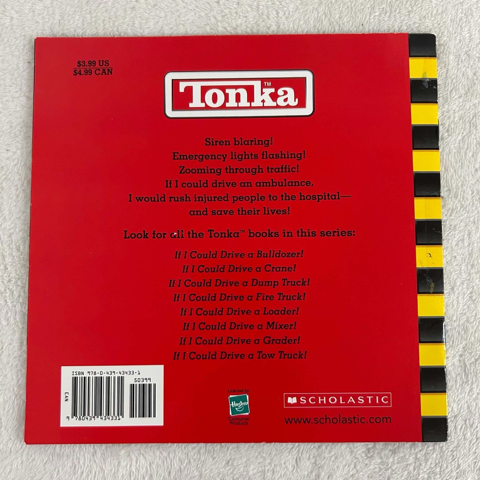 Scholastic Tonka Driving Force & If I Could Drive A…. Book Lot of 11