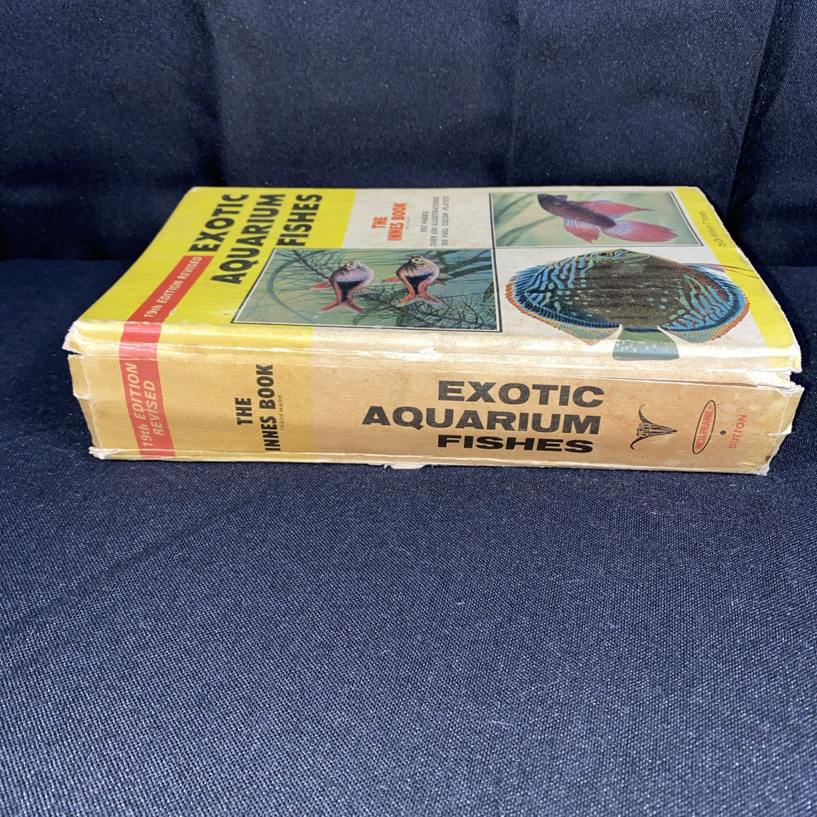 Exotic Aquarium Fishes, William Innes,Hard Cover,592 p, 500+ Illus, 19th Ed 1966