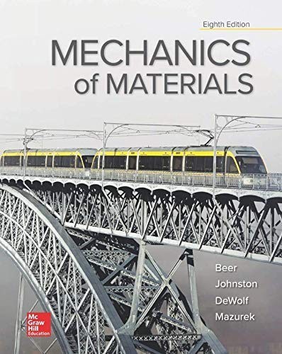 Mechanics Of Materials 8 Edition Hardcover F539