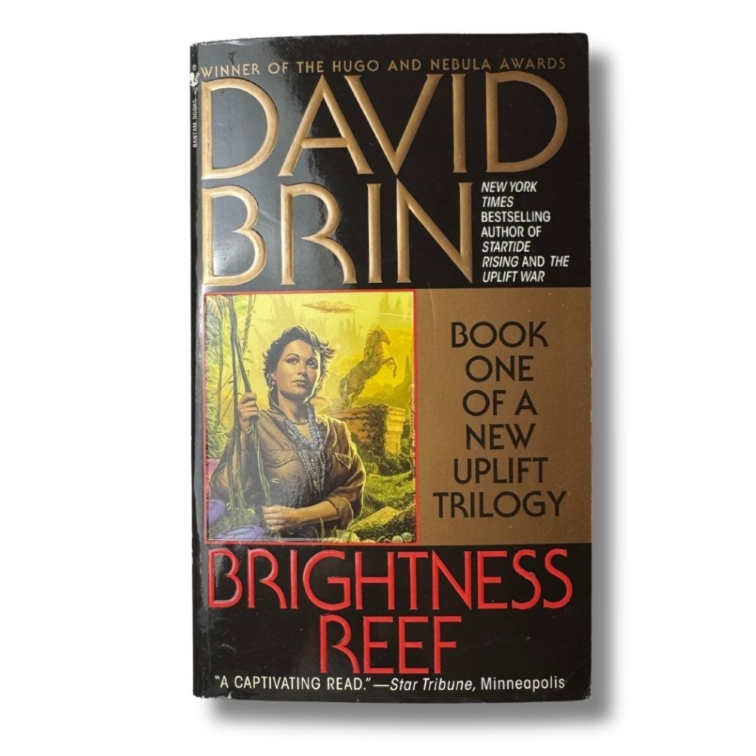 Brightness Reef David Brin Uplift Book 1 Paperback Science Fiction