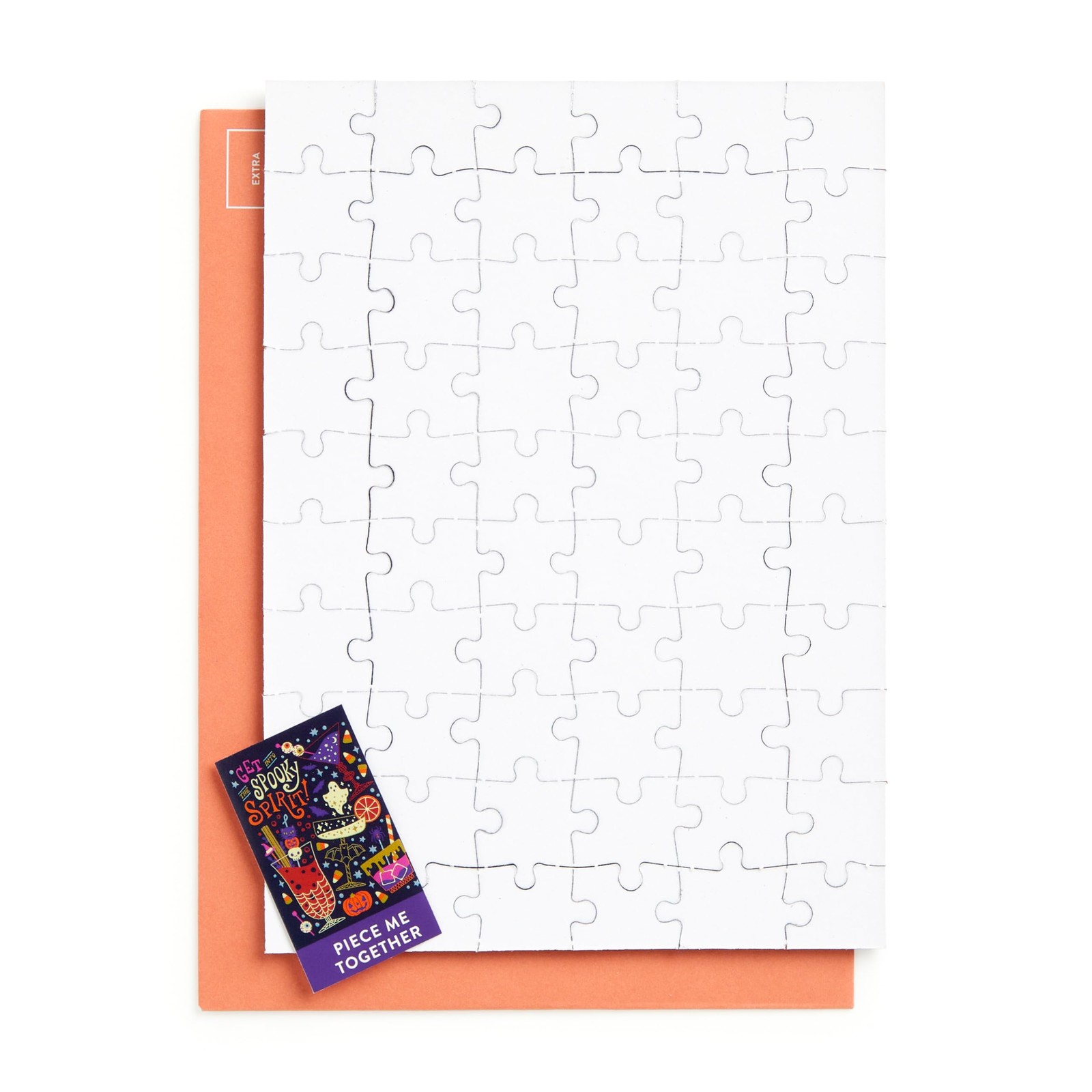 Spooky Spirit Mini Puzzle 60 Pieces 5.5 x 7.375 Inch Halloween Craft