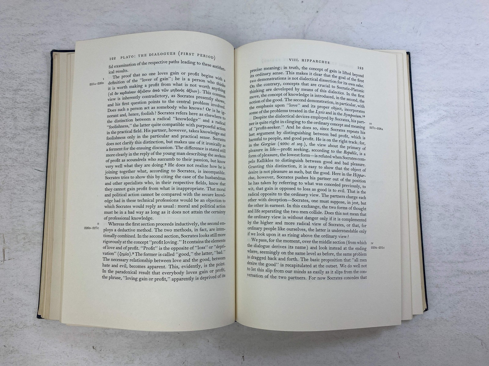 Plato 2 The Dialogues 1st Period by Friedlander Ex-library 1964 HC