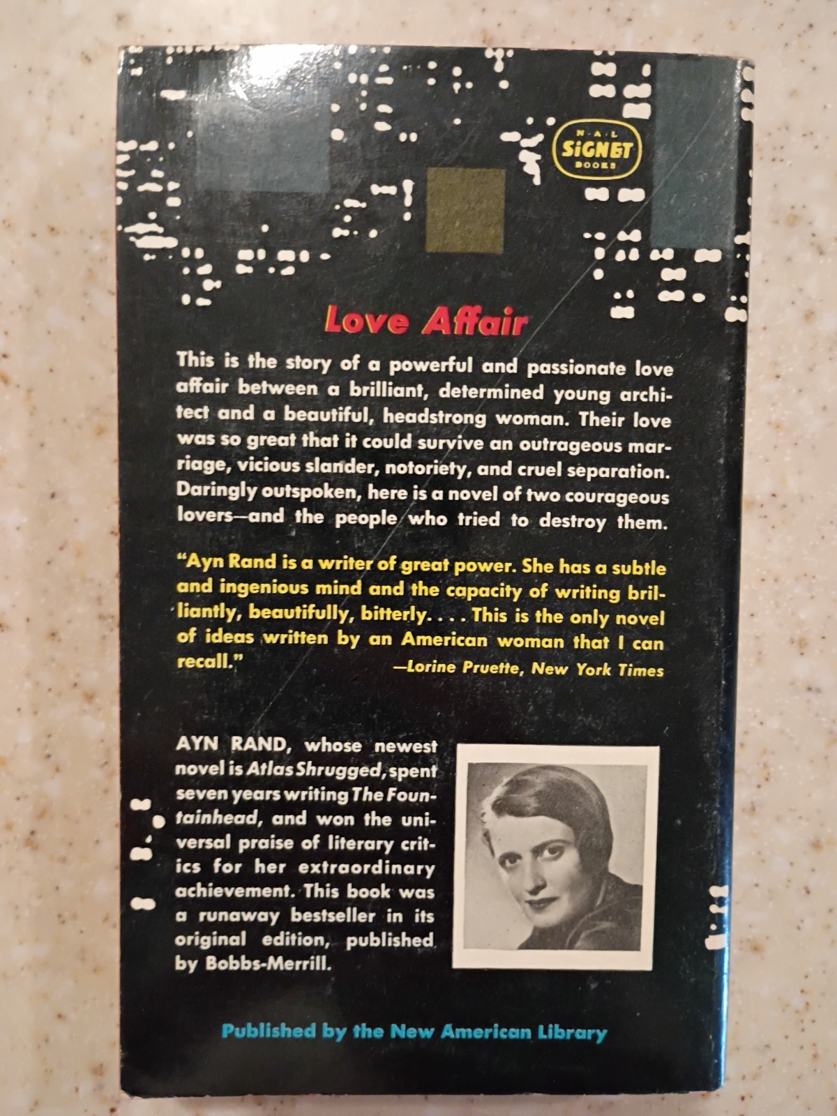 THE FOUNTAINHEAD by AYN RAND Paperback Soft Cover Book ~ 1957 3rd Printing RARE