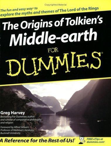 The Origins of Tolkien’s Middle-Earth for Dummies by Harvey, Greg