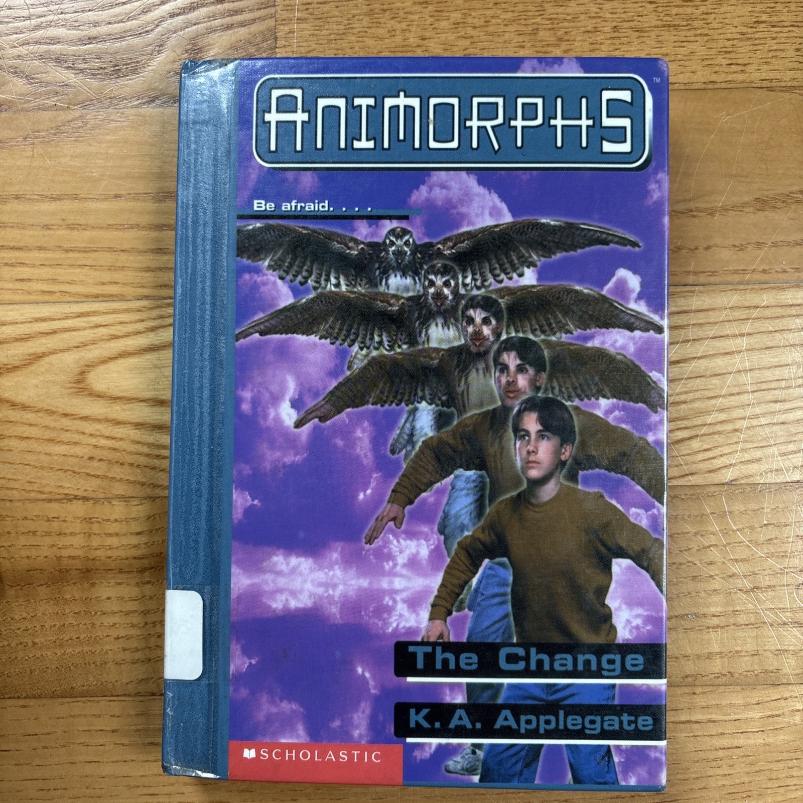 Animorphs #13 The Change HARDCOVER Book K.A. Applegate Hawk Regent Y2K Vintage