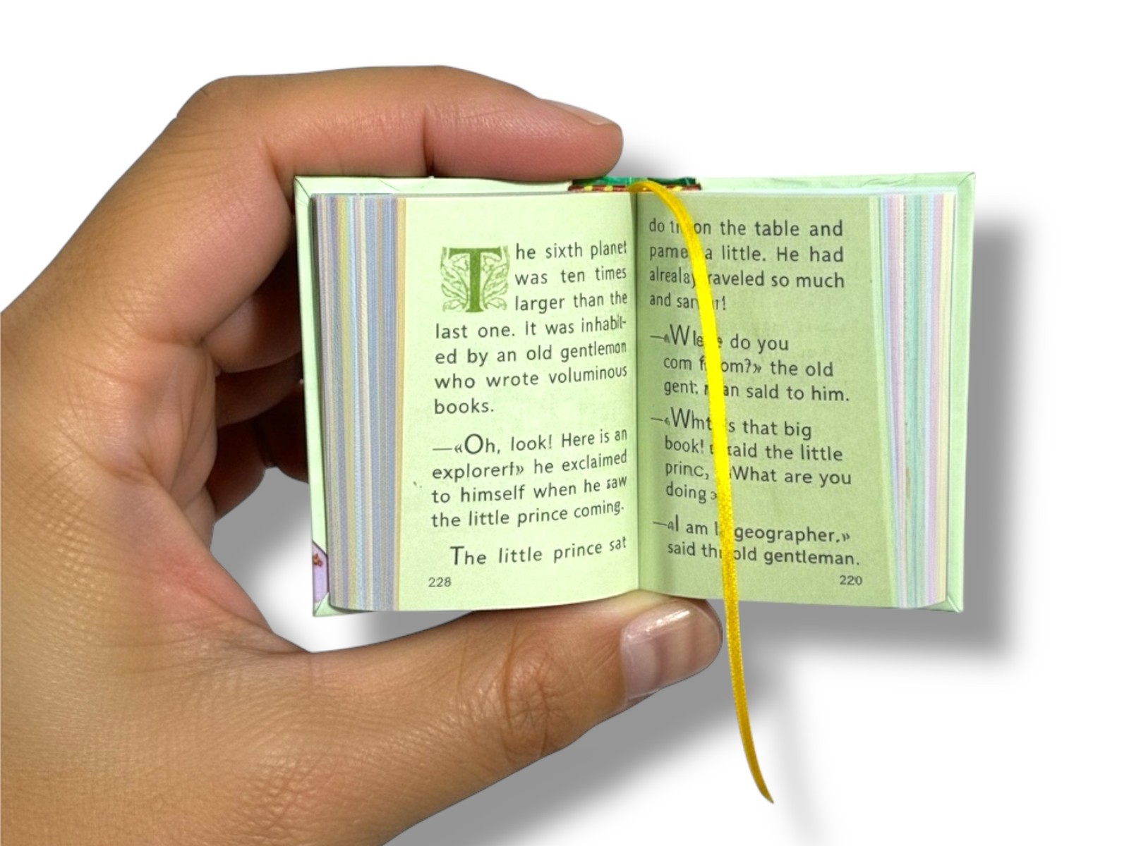 The Little Prince 2025 miniature book complete edition hardbound 440 pages