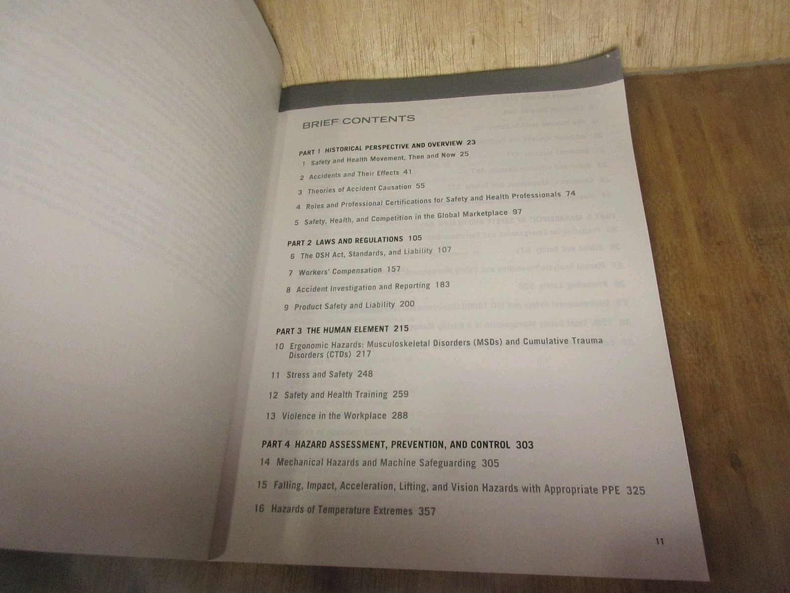 Occupational Safety and Health for Technologists Engineers and Managers 8th Ed