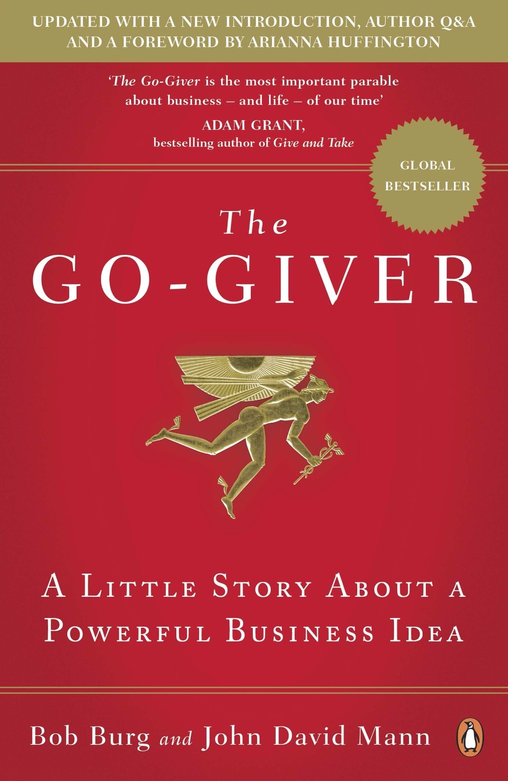 The Go-Giver: A Little Story About by John David Mann and Bob Burg Paperback NEW